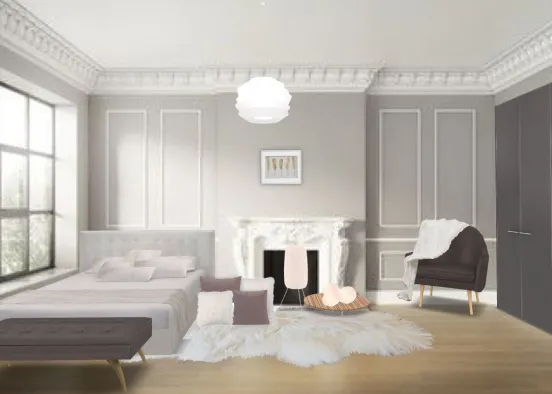lux and modern room  Design Rendering