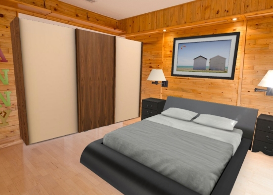 Bedroom 🛏  Design Rendering