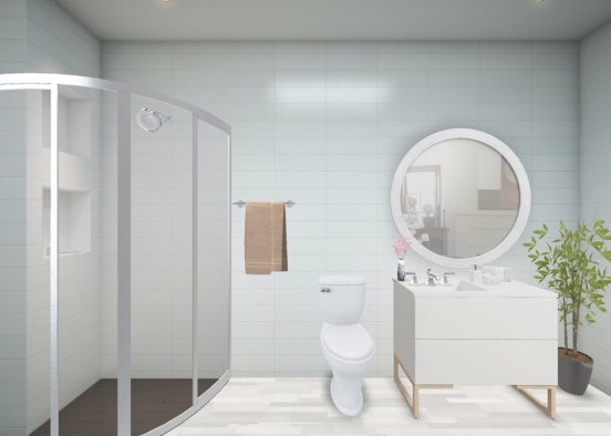 Banheiro teste #10 Design Rendering