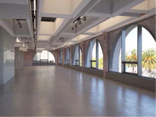 A blank room with nothing in it