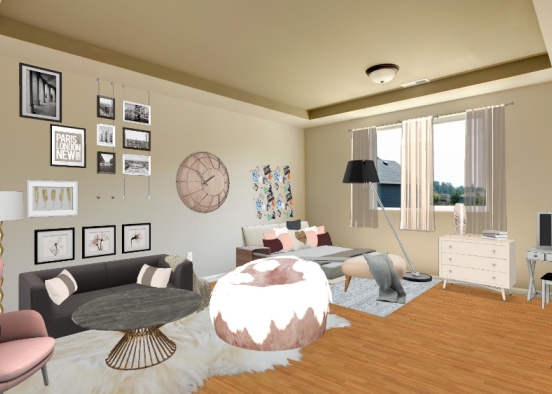 Bedroom idea Design Rendering