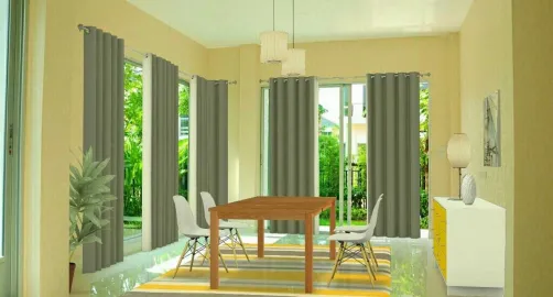 Past Project (Minimalist Modern Dining Room)