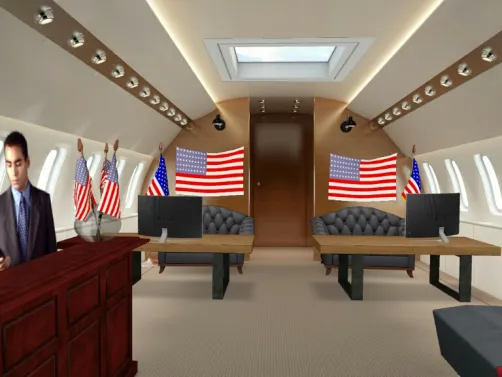 Donald trumps plane