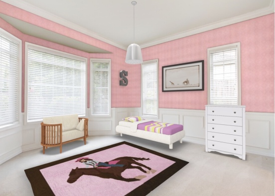 A cute girls room 💘✨ Design Rendering