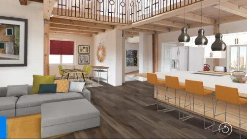 The classic modern room 