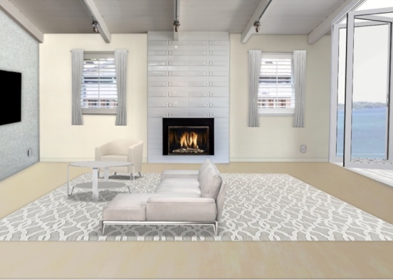 living area ♥️ Design Rendering