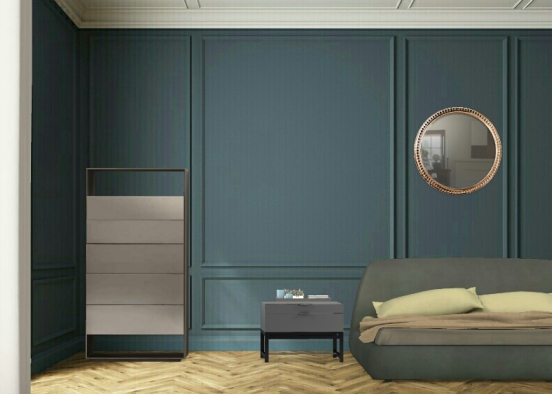 Suite room Design Rendering