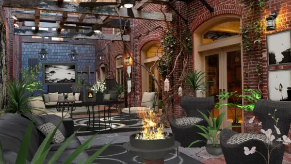 Professional interior design created with Homestyler 3D design software