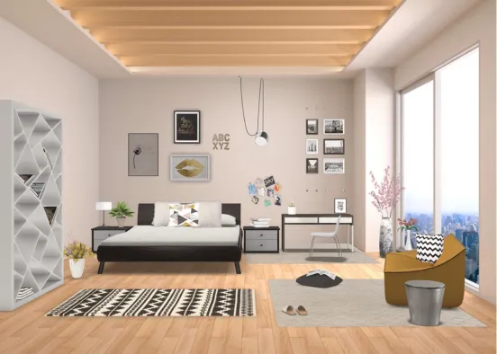 my dream bedroom! Design Rendering