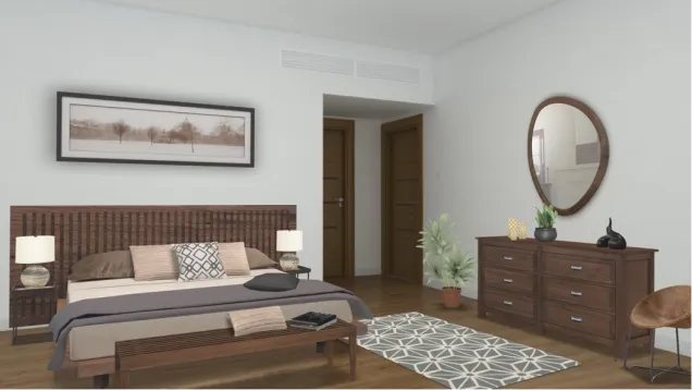 Brown Bedroom