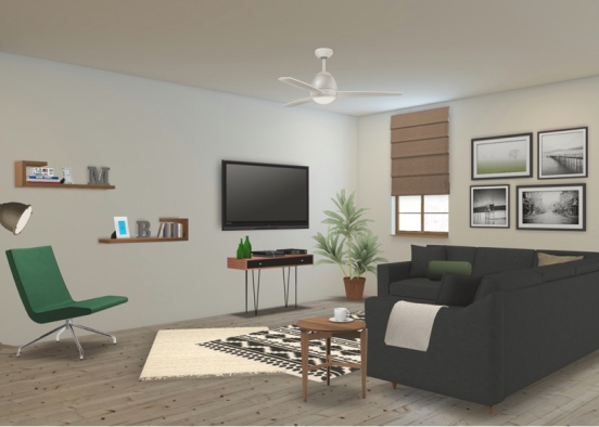 First apartment Design Rendering
