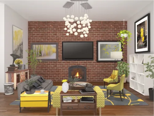 Yello Modern Living Room