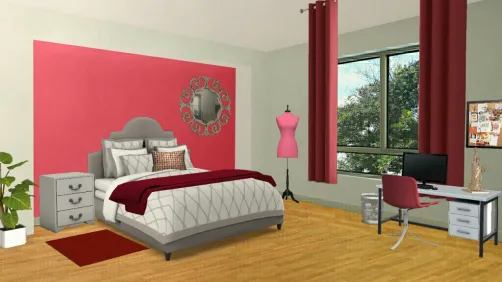 Chambre rouge