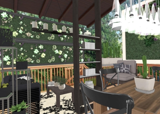 Dine and Relax  Design Rendering