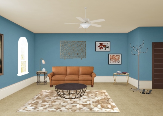 Autumn\Fall living room area Design Rendering