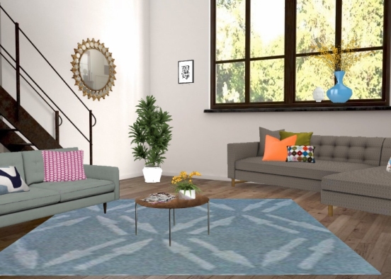 Little living room  Design Rendering