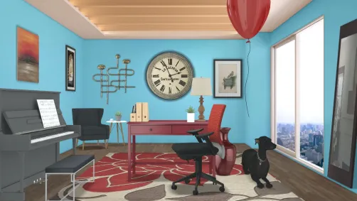 Oldies with a dog