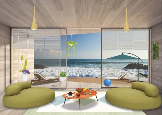 beach house Design Rendering
