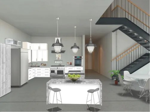 loft kitchen 