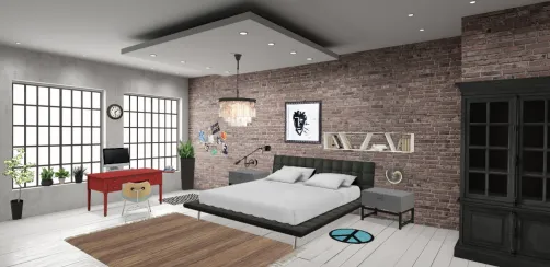 Contemporary bedroom