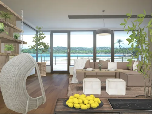Beach side dining 