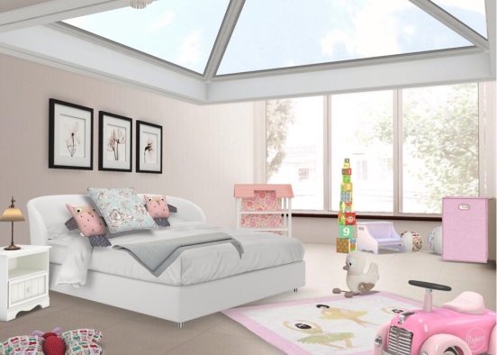 Kidsroom:bedroom Design Rendering