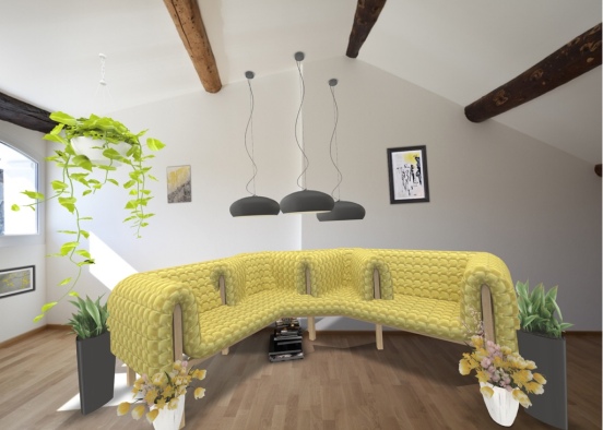 a fairy’s living room Design Rendering