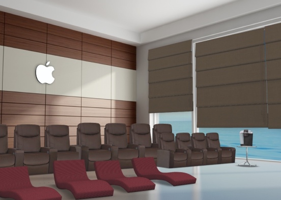 apple theatre Design Rendering
