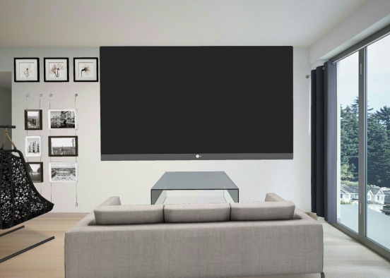 My Tv room Design Rendering