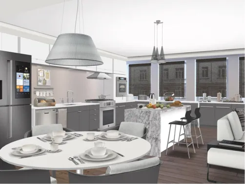 Grey kitchen