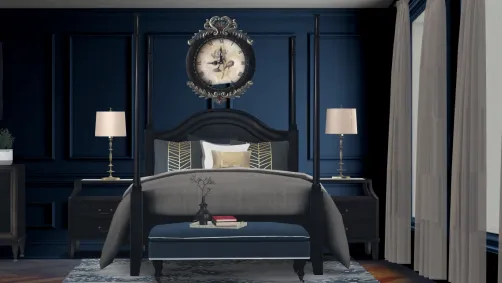 traditional bedroom 