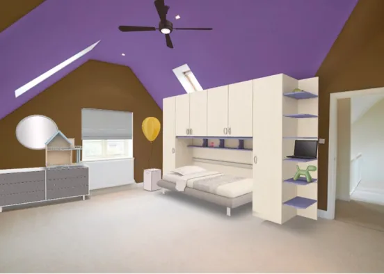 As Clean As Your Kids Room Will Get😊 Design Rendering