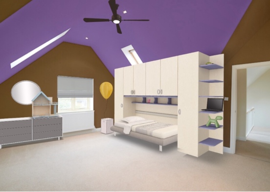 As Clean As Your Kids Room Will Get😊 Design Rendering