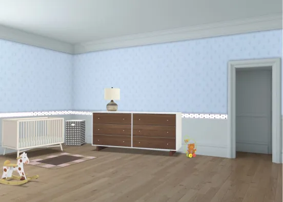 Mayas futer baby room Design Rendering