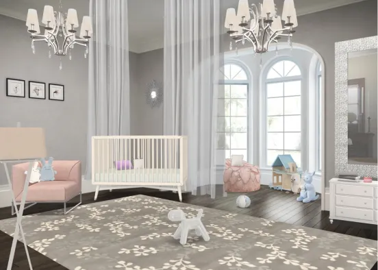 Baby's dream (for girls) Design Rendering