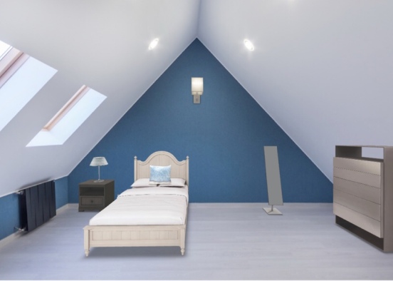 sunlight bedroom  Design Rendering