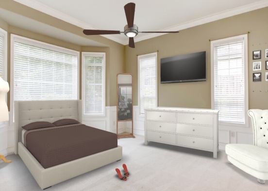 Bedroom of my dreams ✨✨ Design Rendering