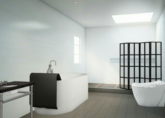 Bathroom Con Design Rendering