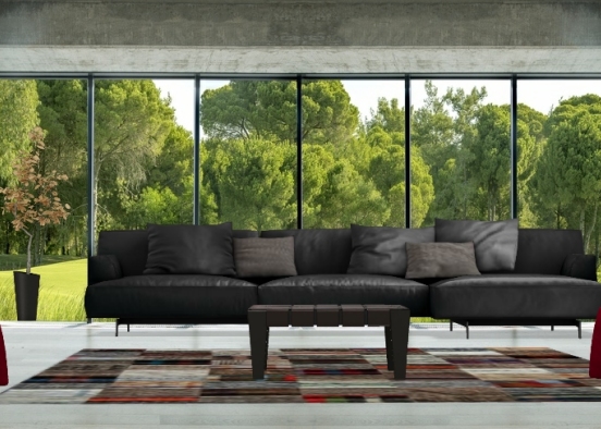 Living room4 Design Rendering