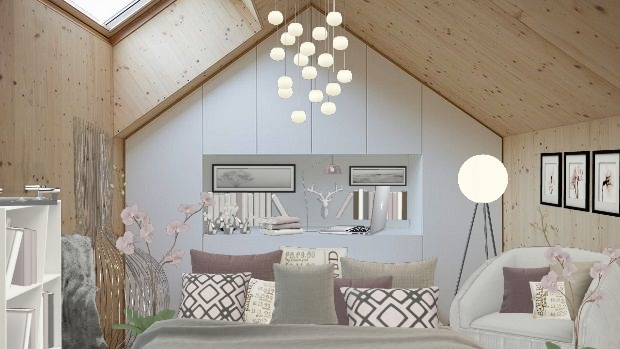 Little things of a Nordic cabin ❤️😍 Design Rendering