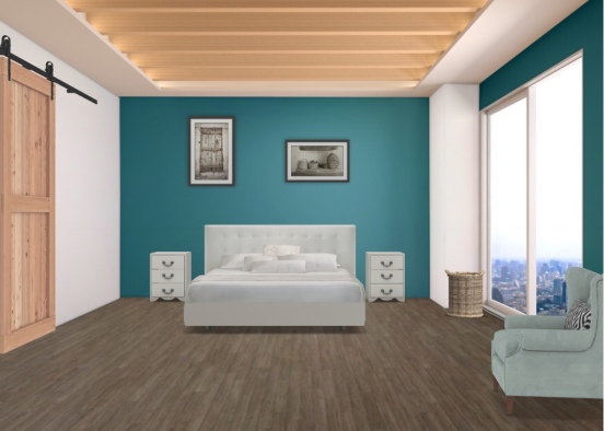 chambre adulte Design Rendering