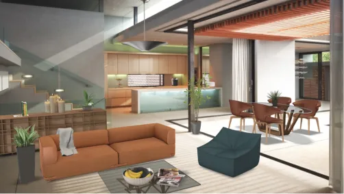 Retro modern
