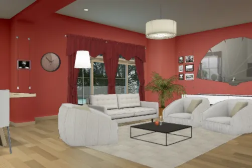 Living and dining room