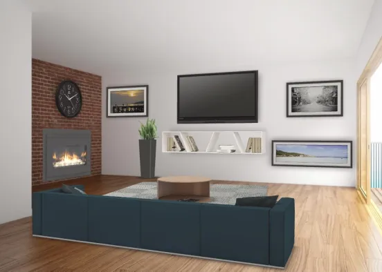 the best living room Design Rendering