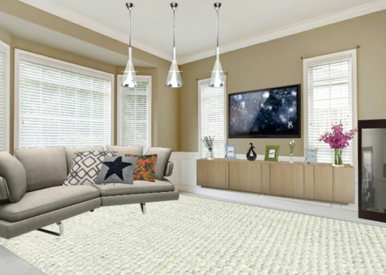 Projeto sala de estar ❤😍 Design Rendering
