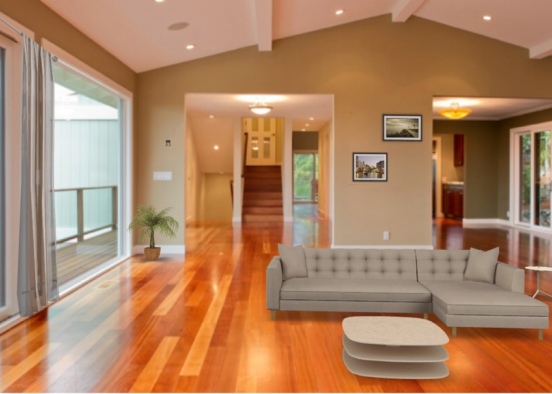DH’s House - Living Room Design Rendering