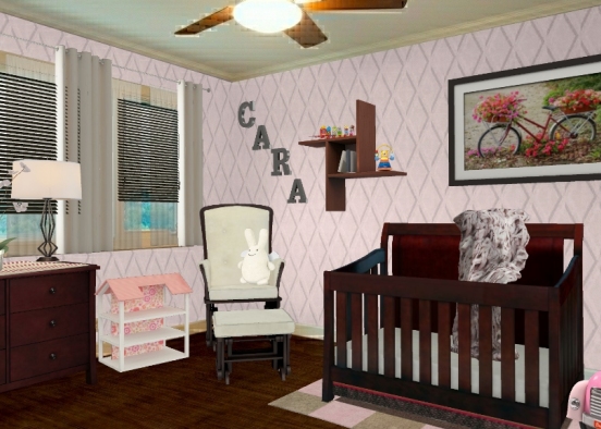 Baby girl Design Rendering