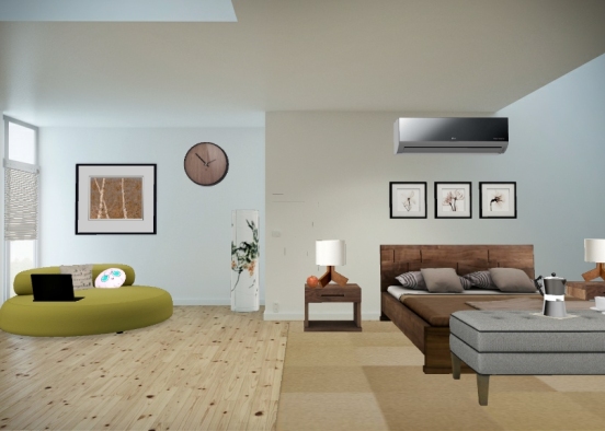 Cozy Apartment Design Rendering