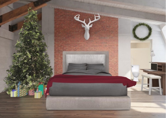 Christmas-ish room Design Rendering