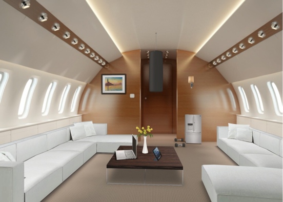 Jet privado Design Rendering